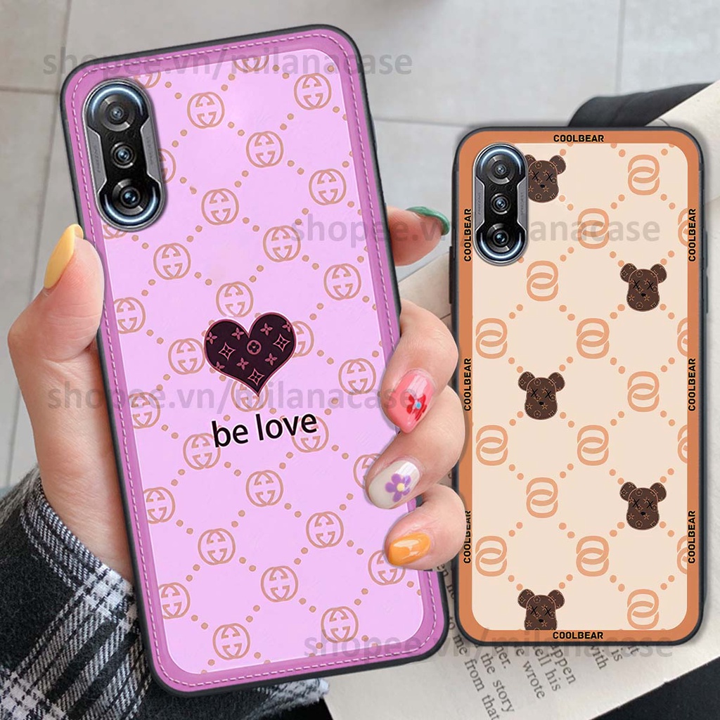 Ốp Xiaomi Redmi K40 / Redmi K40 Pro hình trái tim be love tình yêu siêu đẹp, cá tính, thời trang