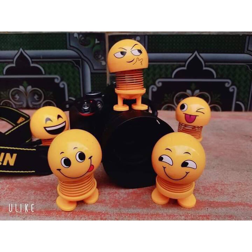 Thú Nhún Emoji Lò Xo Vàng 160 Hot Trend Hè 2019 Cute (Emoji Ngẫu Nhiên)