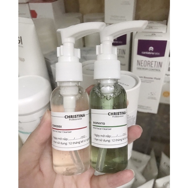 Sữa rửa mặt Christina COMODEX và BIOPHYTO