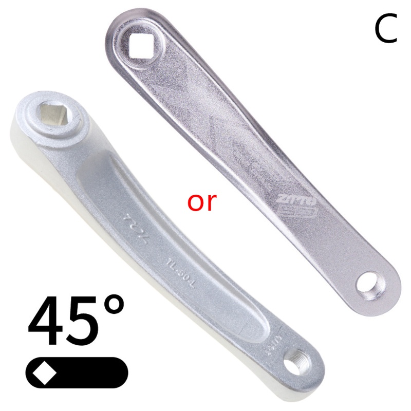 1 Tay Quay Trái Bằng Hợp Kim Nhôm Gọn Nhẹ Thay Thế Cho Xe Đạp