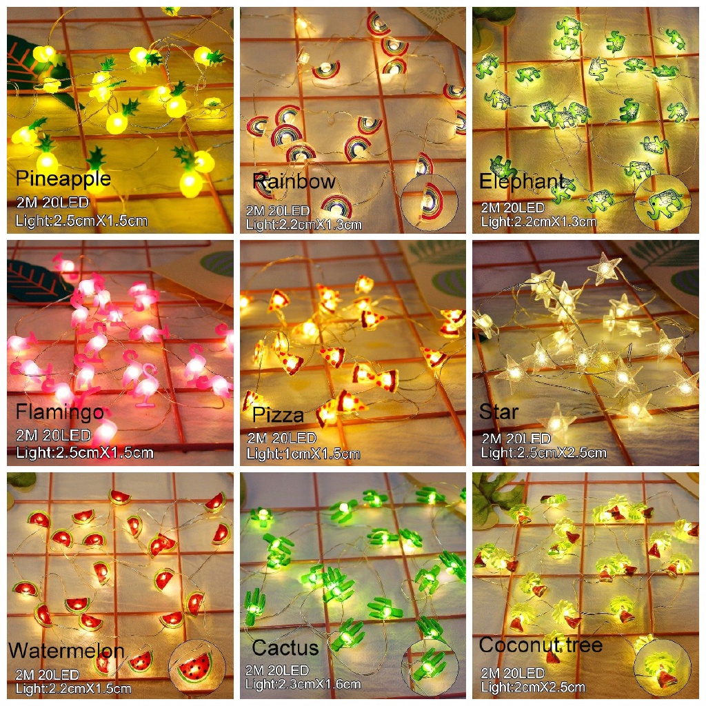 Dây Đèn LED Trang Trí Giáng Sinh / Sinh Nhật / Tiệc Tùng / Lễ Hội
