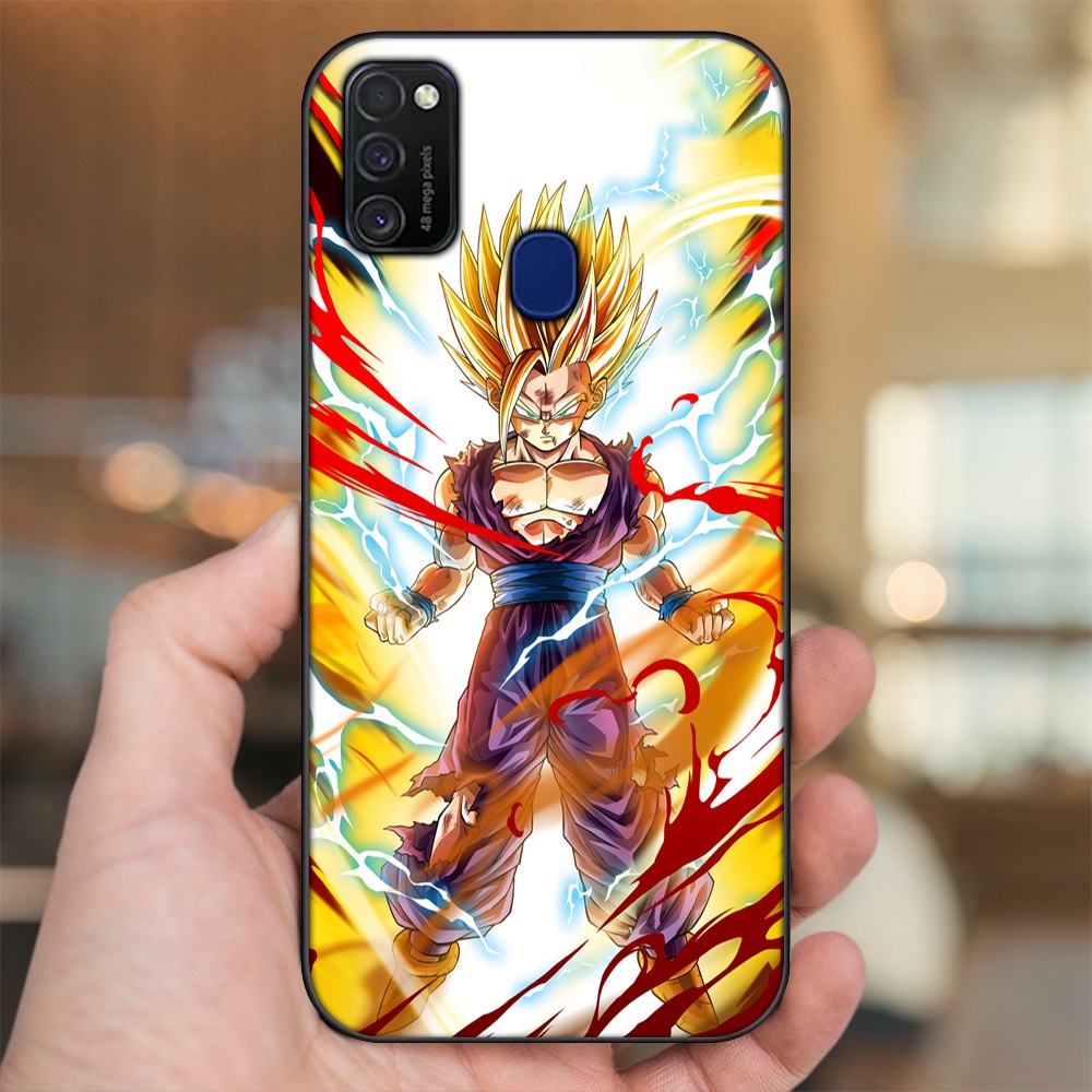 Ốp lưng Samsung M21, M30S viền đen in hình Gohan Dragon Ball
