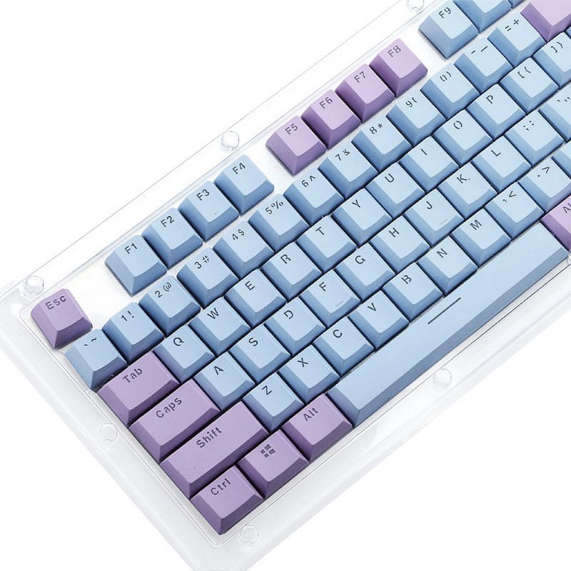 Set 104 nút bàn phím PBT trong mờ cho bàn phím Cherry MX