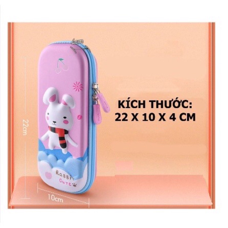 Hộp đựng bút 3D Cao cấp cho bé trai, bé gái_Ví bút_Túi bút