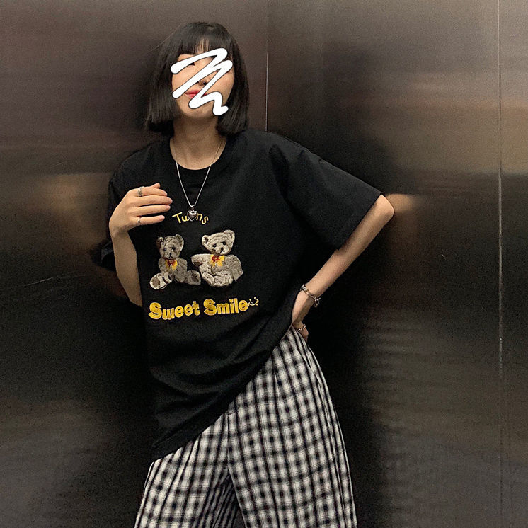 Áo Thun Sát Nách Dáng Dài Rộng Phong Cách Retro Hàn Quốc Cho Nữ