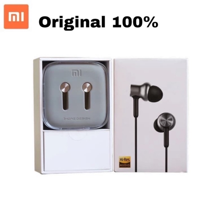 Tai Nghe Nhét Tai Xiaomi Piston 5 Mi8 Pro Hd Hi-Res Chính Hãng 100% Hi-Res Hd Pro