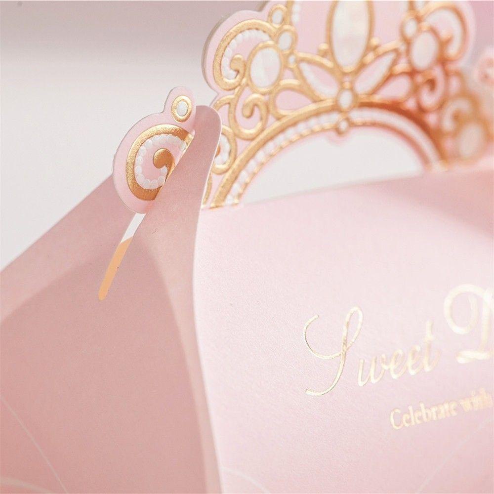 Túi Đựng Kẹo Hình Vương Miện Trang Trí Tiệc