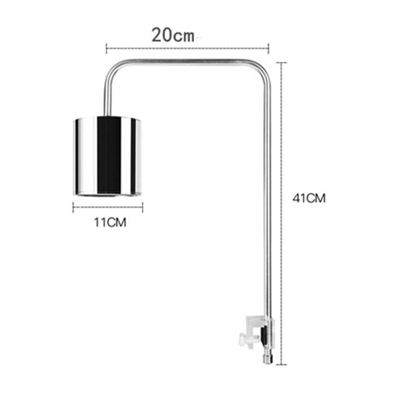 Đèn Led Lon Cao Cấp XINMA 12W ÁNH SÁNG TRẮNG | Đèn Led Kẹp XINMA Cho Hồ Thuỷ Sinh , Cá Tép