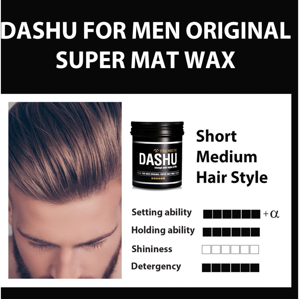 Sáp Vuốt Tóc Dashu 100ml Cao Cấp Cho Nam