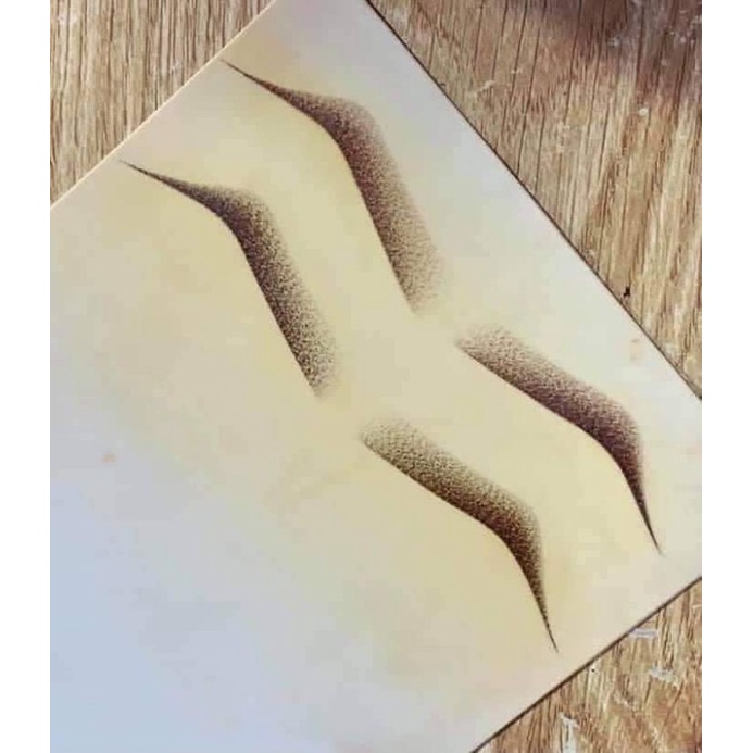 Da giả tập phun xăm, da giả trắng trơn, da tập xăm điêu khắc mày, môi, mí