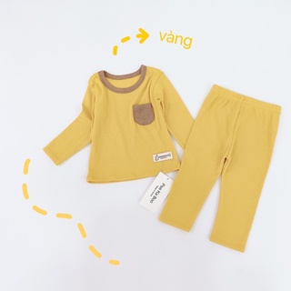 Set bộ thun gân thu đông cho bé