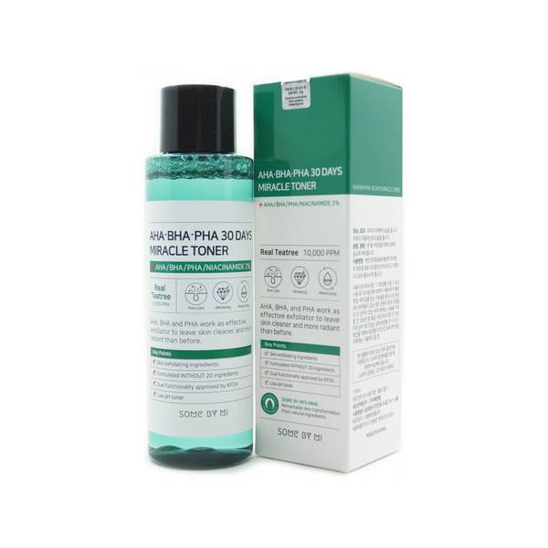 Toner Dưỡng Ẩm Làm Sạch Some By Mi AHA BHA PHA 30 Days Miracle Toner 150ml