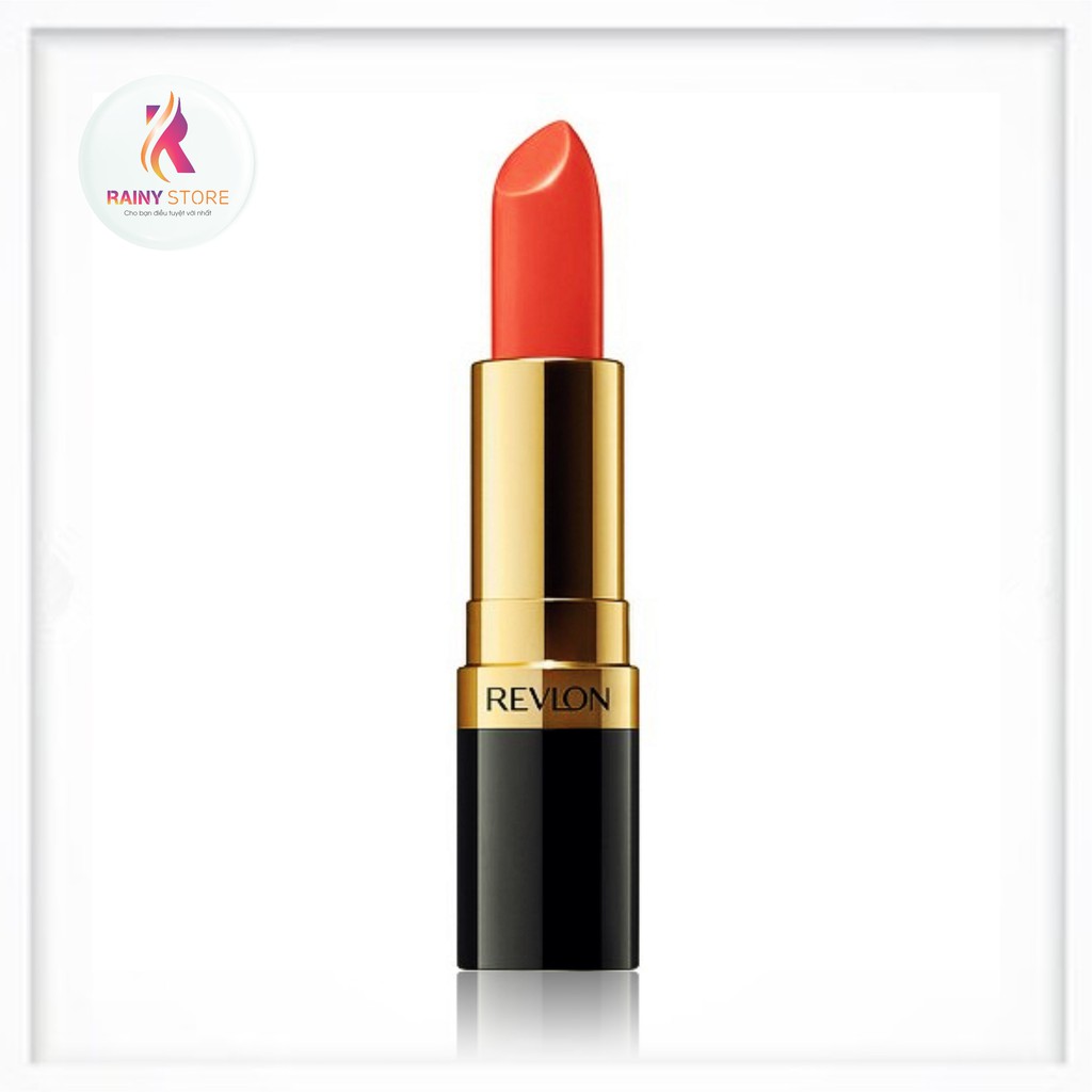 Son lì siêu mịn Revlon Super Lustrous Kiss Me Coral 4.2g