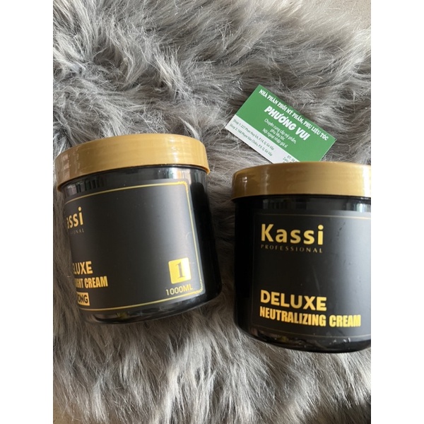 Kem duỗi tóc  kassi DELUXe 500ml và 1000ml sản phẩm dành cho salon  chuyên nghiệp duỗi siêu bóng  phục hồi hư tổn