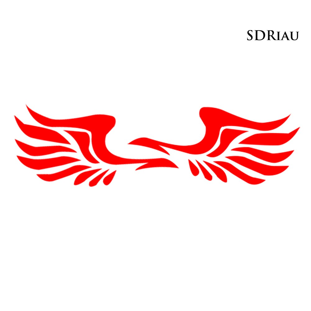 Cặp Hình Dán Phản Quang Trang Trí Gương Chiếu Hậu Xe Hơi Độc Đáo Thời Trang