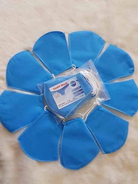 1 hộp 40c khẩu trang vải không dệt tái sử dụng 30 lần