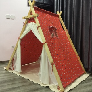Lều vải khung gỗ