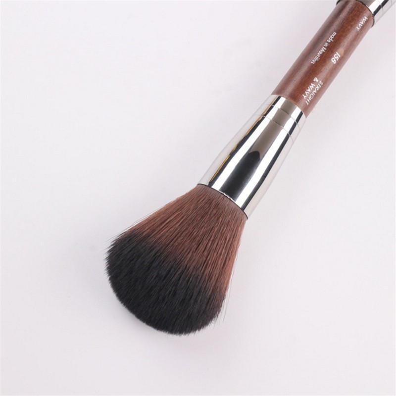 Double ended Loose Powder Brush Blush Brush Contour Makeup Brush No.158