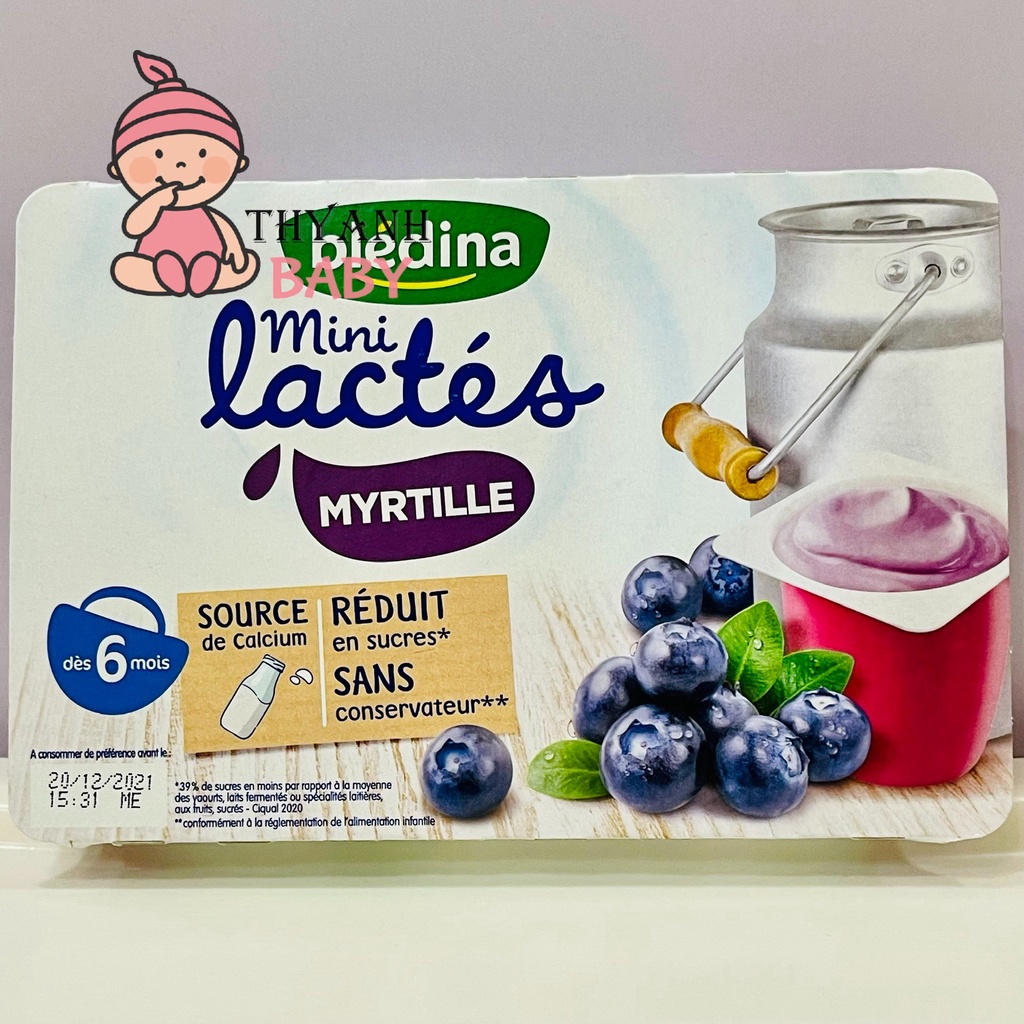 Sữa Chua Bledina Cho Bé 6m+ Pháp