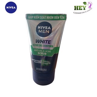 SỮA RỬA MẶT NIVEA MEN GIÚP KIỂM SOÁT NHỜN CHỨA HẠT MÁT-XA 88879 50G