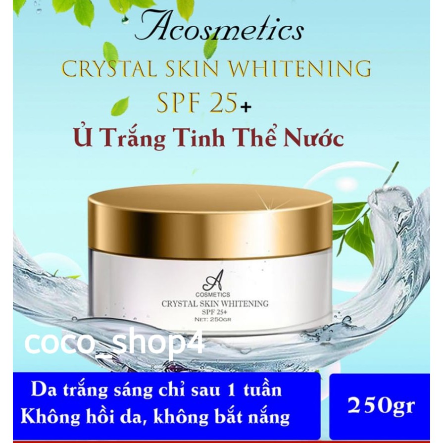 Ủ Trắng Tinh Thể Nước ACosmetics 250g Mỹ Phẩm Phương Anh ACosmetic | BigBuy360 - bigbuy360.vn