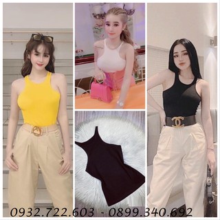Áo Thun Cổ Ba Lỗ Hot Trend