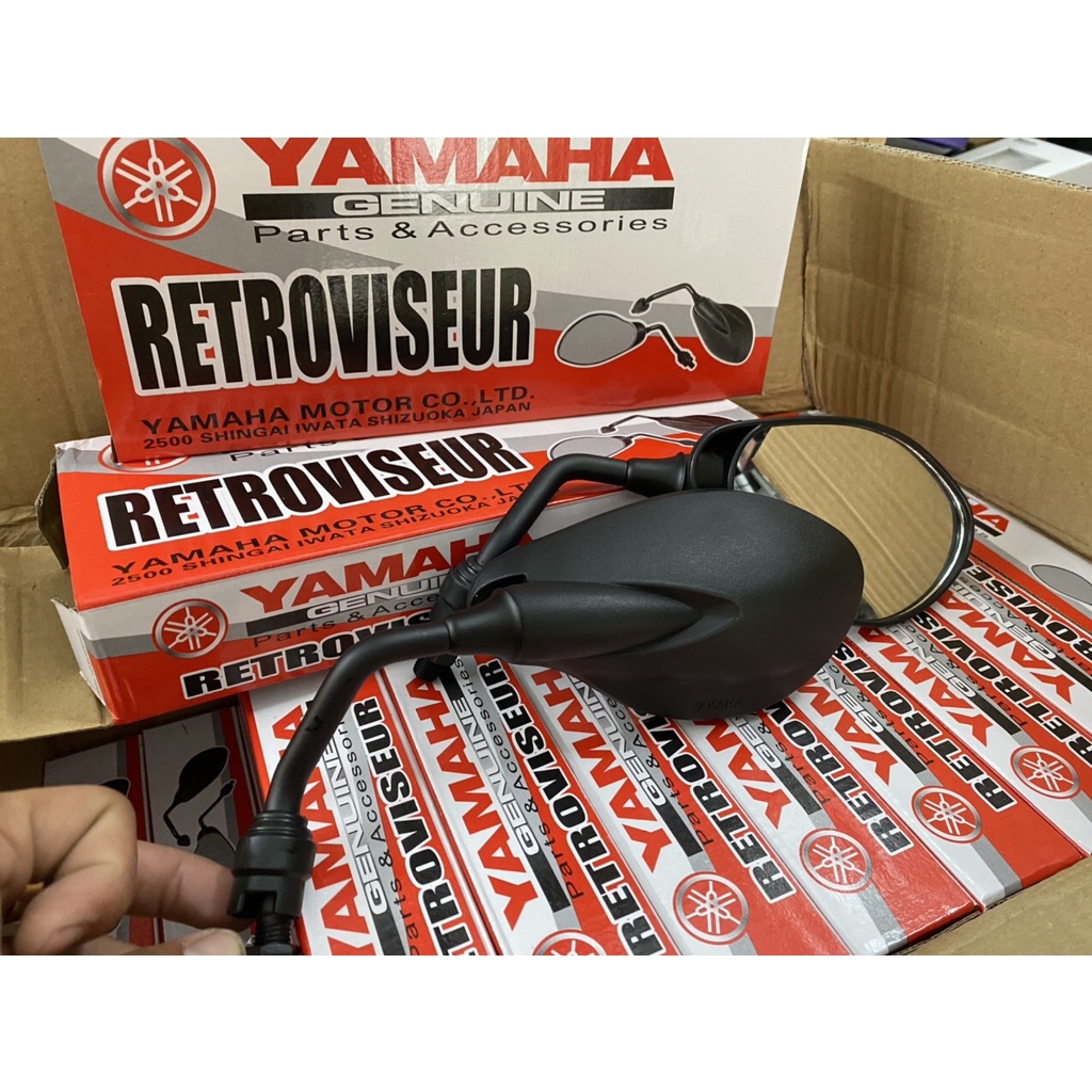 KÍnh/ Gương chiếu hậu YAZ gắn các dòng YAMAHA Sirius/ Jupiter/ Ex - chân 10li trái thuận, phải ngược [giá 1 cặp]