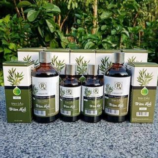 Sỉ combo 10 chai tinh dầu tram huế Tâm An 100ml tặng ngay 1 chai tràm 50ml cùng loại