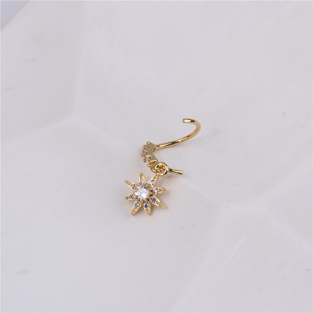 Khuyên Xỏ Mũi Hình Trái Tim Thời Trang Cá Tính