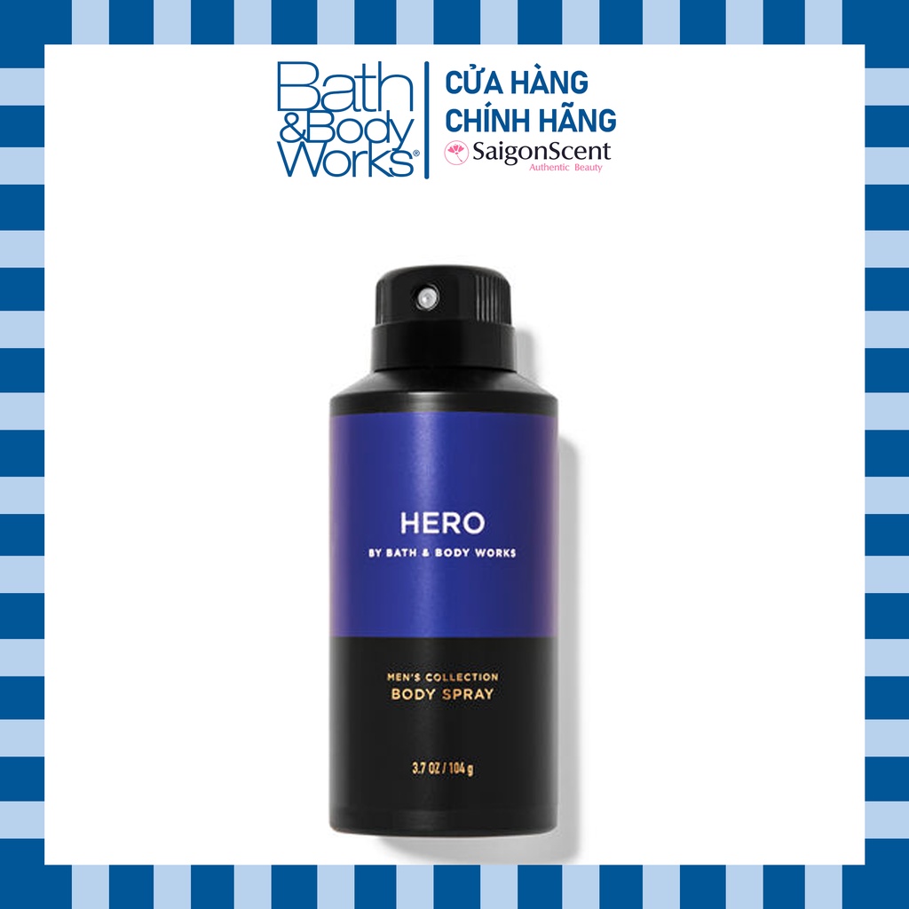 Xịt thơm cho nam Bath & Body Works / Hero ( 104g )