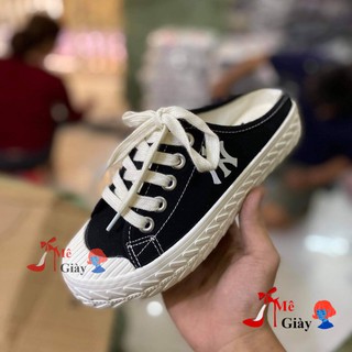Giày Sục thể thao_ giày sục thể thao ny_SẴN HÀNG_màu đen_Ảnh Thật_mê giày