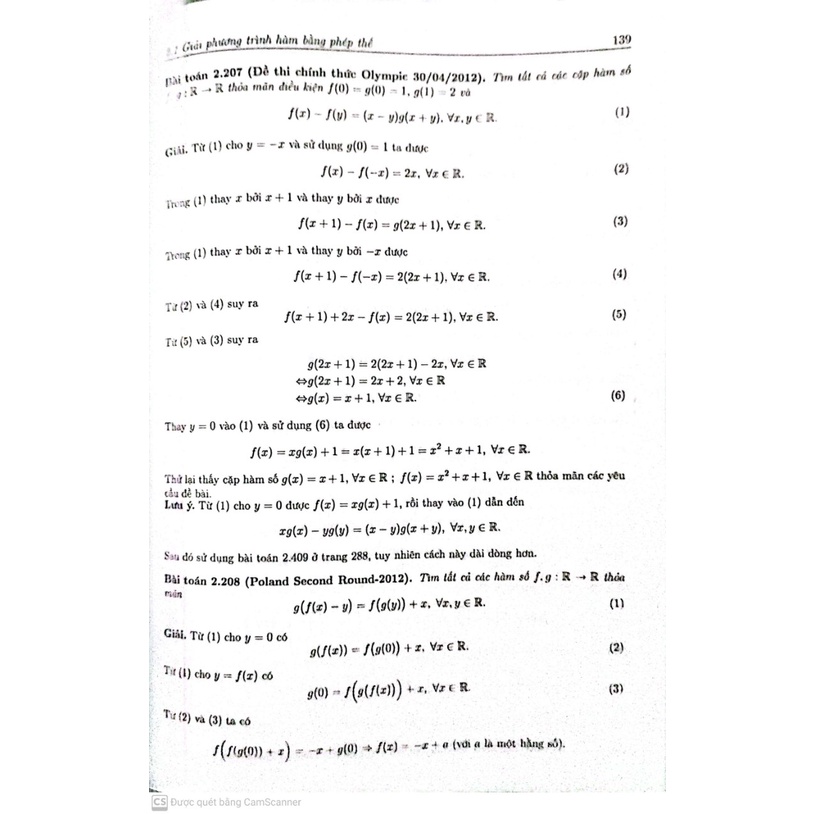 Sách - Chuyên khảo phương trình hàm