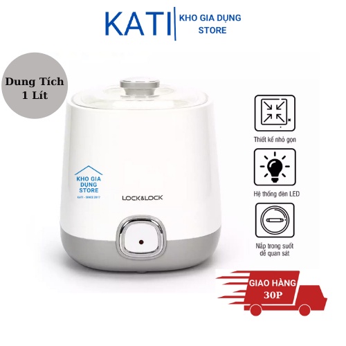 Máy Làm Sữa Chua Lock&amp;Lock EJY110SLV 1000ml