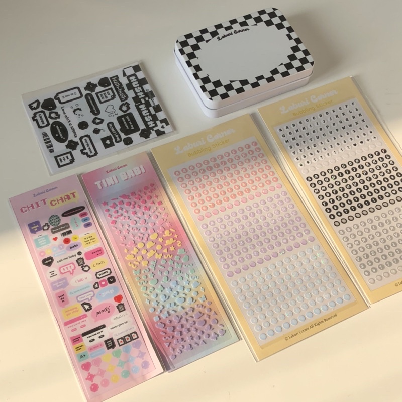 STICKER CHỮ TRÒN LẤP LÁNH 4.1 ver 2💣