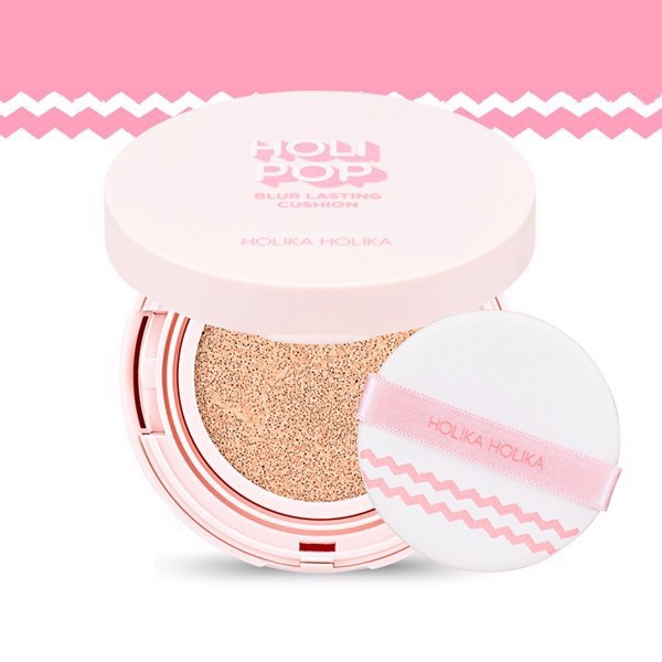 Phấn Nước Holika Holika Holi Pop Blur Lasting Cushion SPF50+ PA+++
