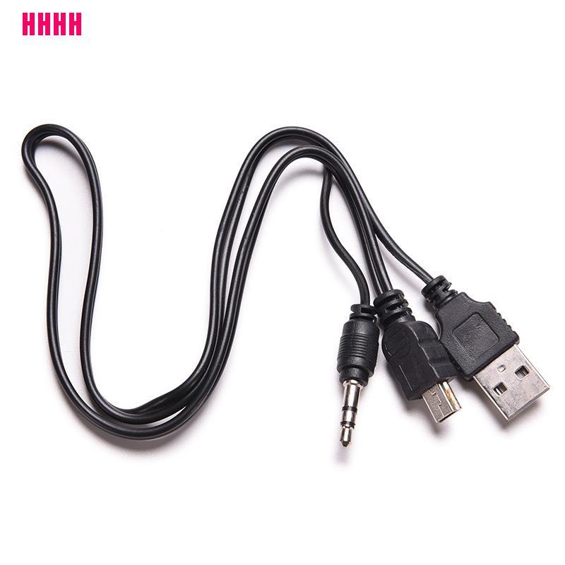 Cáp ChuyểN ĐổI USB Via 3.5mm Cho MP3 / MP4