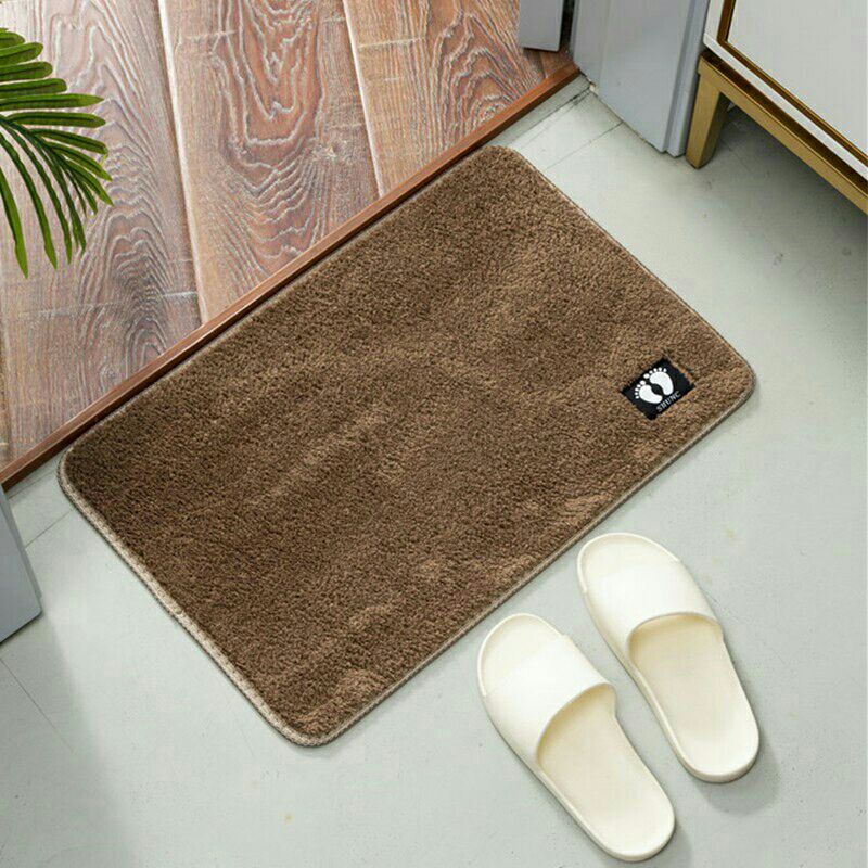 Thảm lau chân len mịn thấm hút tốt 40x60cm