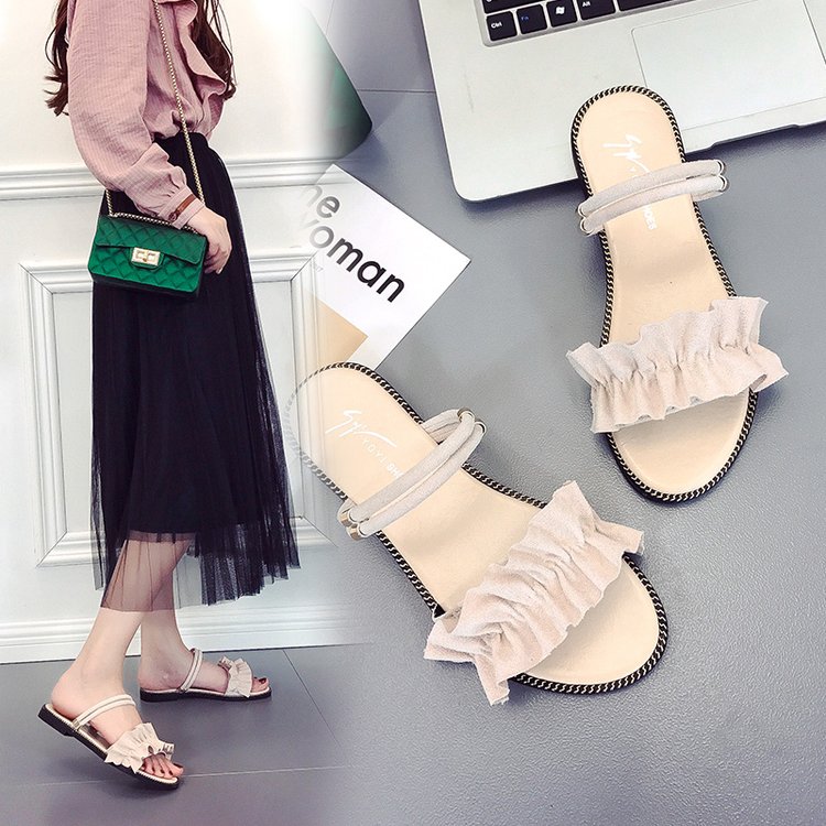 Summer Fashion Two Open Toe Sandals Flat Shoes for Women | BigBuy360 - bigbuy360.vn