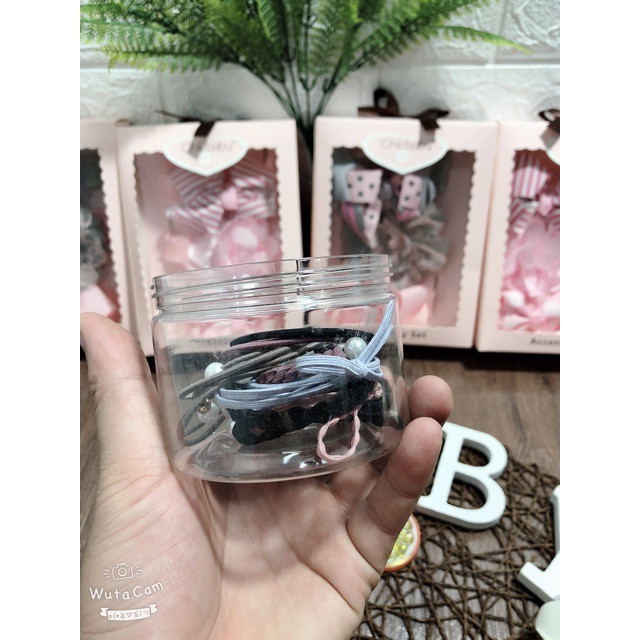 Hộp 12 chun buộc tóc sang trọng