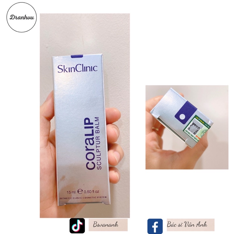 Son dưỡng mềm môi, căng mọng Coralip