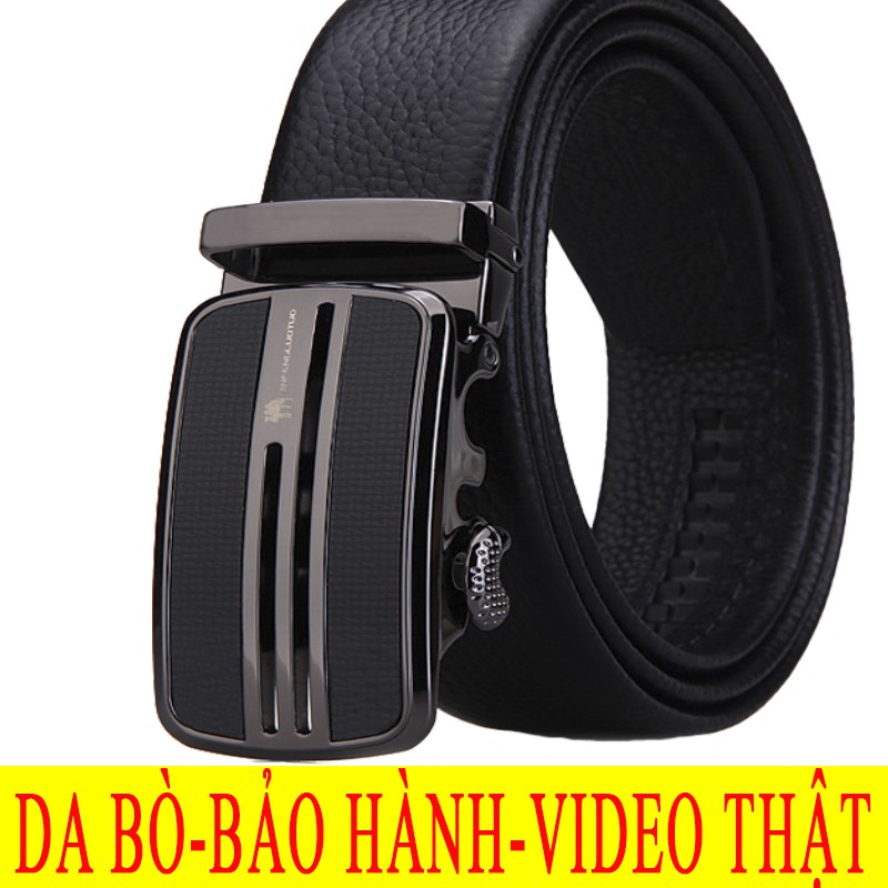 [VIDEO THẬT - DA BÒ] Bảo Hành 1 Năm - Dây Nịt Thắt Lưng Nam Da Bò Thật Cao Cấp - R13