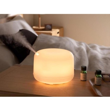 VÀO XEM NGAY CÓ ƯU   - Máy Khuếch Tán Tinh Dầu Siêu Âm Có Đèn LED Đổi Màu có kèm remote + tinh dầu  Aroma Diffuser Aroma