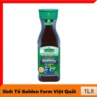 Sinh Tố Golden Farm Việt Quất 1 Lít