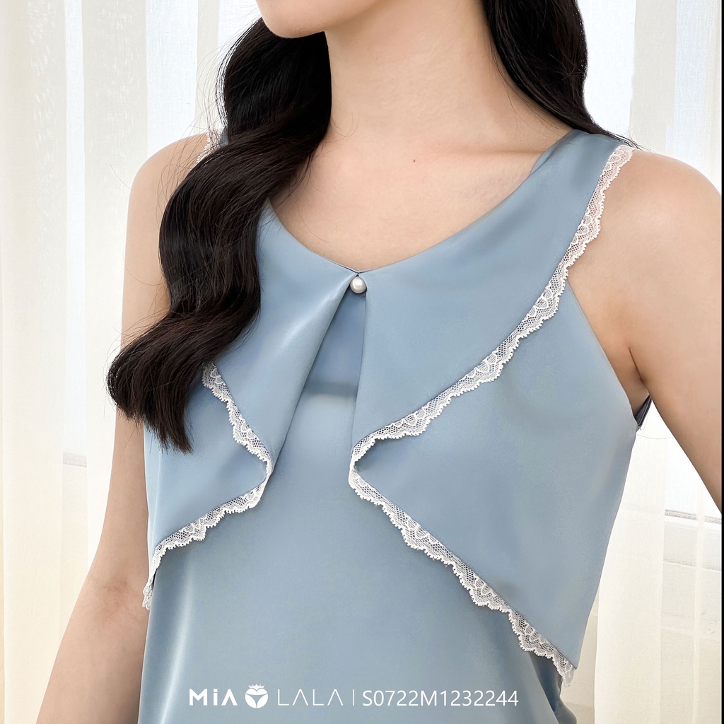 Bộ đồ mặc nhà lụa cao cấp họa tiết thiết kế độc đáo MIALALA 2244 S0722M1232244