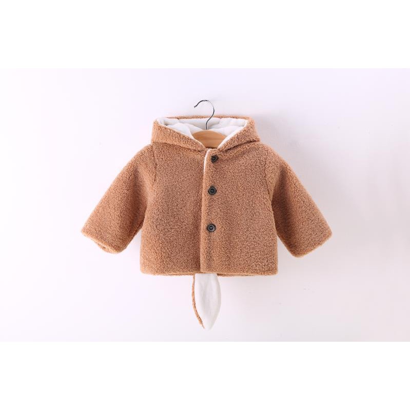 Áo Ghile Nỉ Bông Dày Ấm Cho Bé size 59-90(3-14kg)