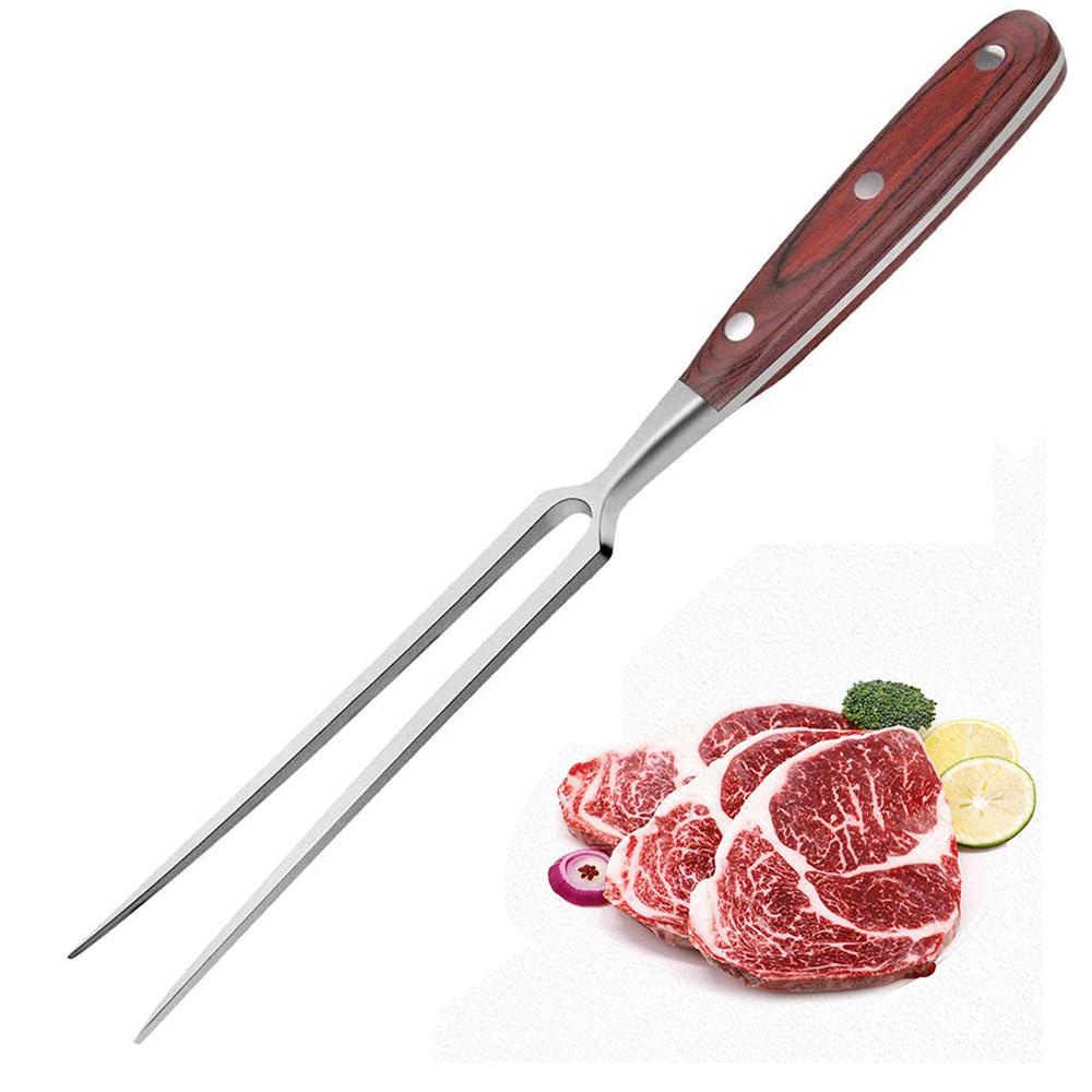 JARRED Nĩa Kim Loại Nướng Thịt BBQ Tiện Lợi