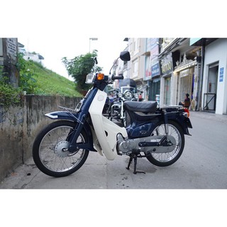 Full dàn áo xe CUB 82 MÀU XANH TÍM ./ cud DD đèn vuông .nhựa ABS loại 1