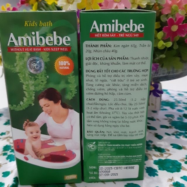 Sữa tắm Amibebe