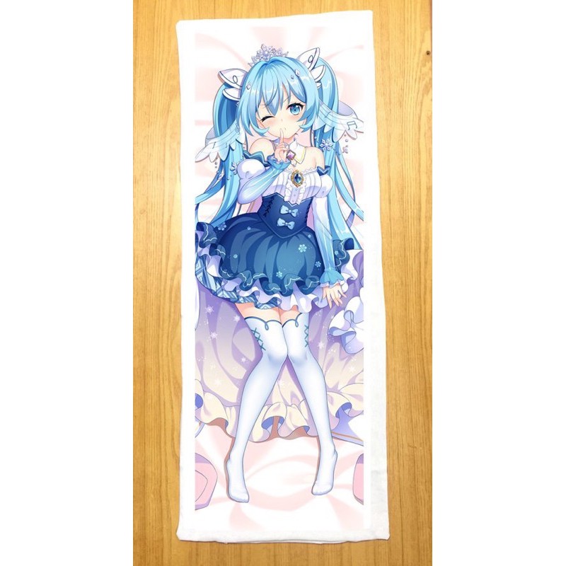 gói ôm miku 1mx40cm in 2 mặt ảnh /gối dài volcaloid miku