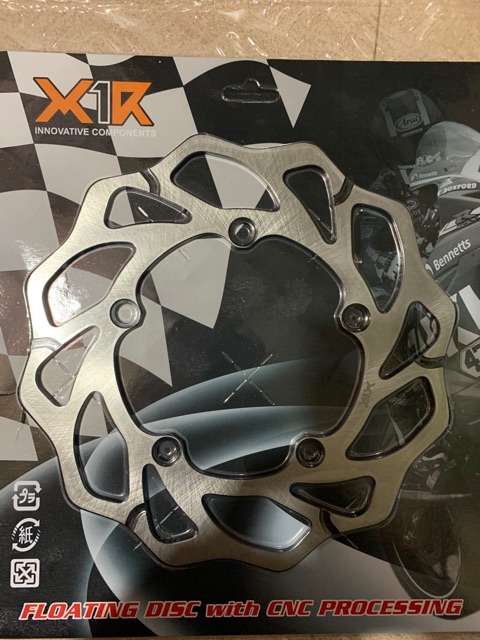 Dia thắng trước + sau X1R cho Ex 150
